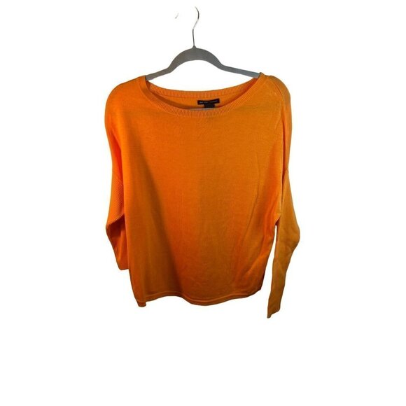 New York and co. orange sweater size small - Picture 1 of 2